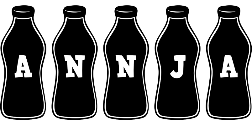 Annja bottle logo