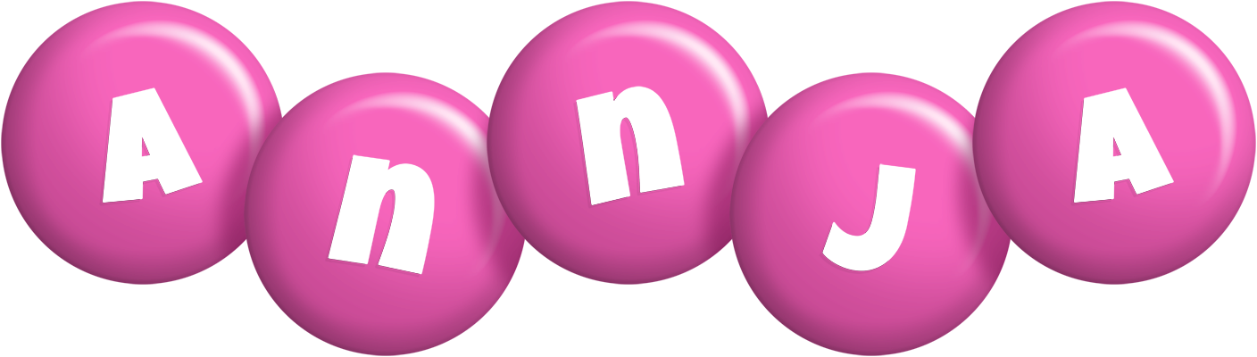 Annja candy-pink logo