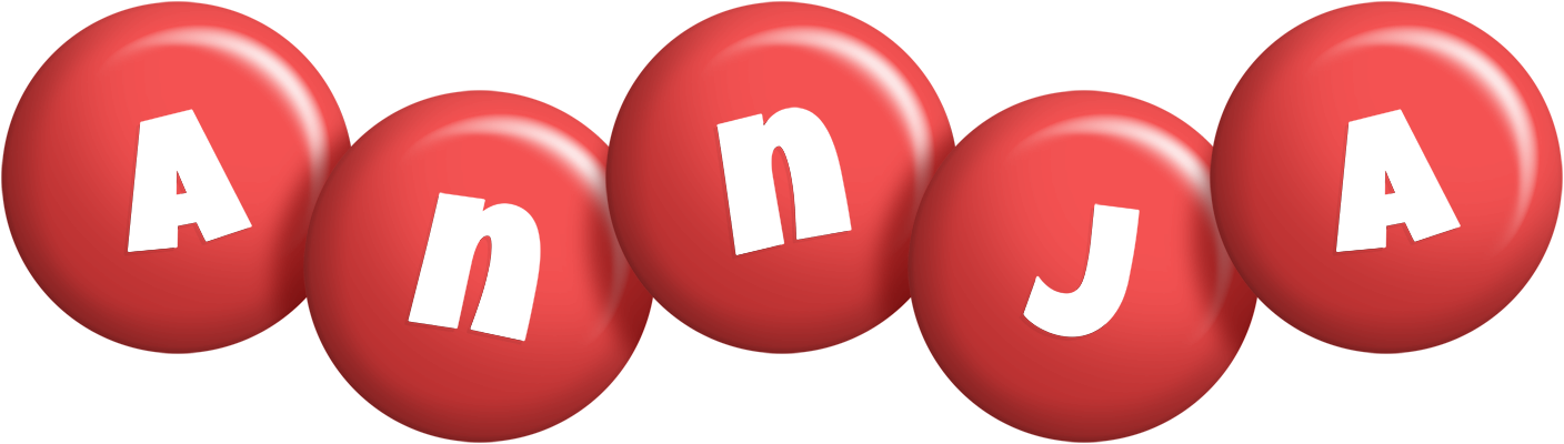 Annja candy-red logo