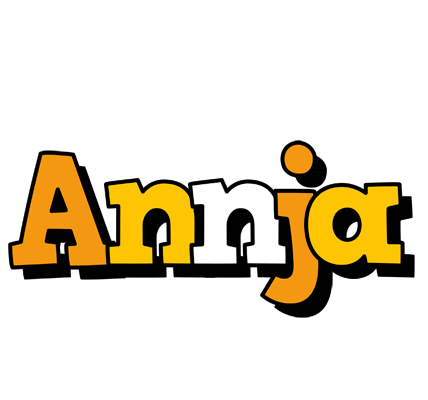 Annja cartoon logo