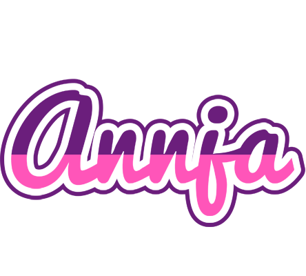 Annja cheerful logo