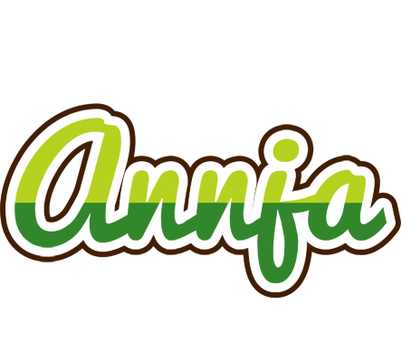 Annja golfing logo