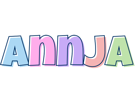 Annja pastel logo