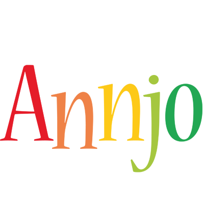 Annjo birthday logo