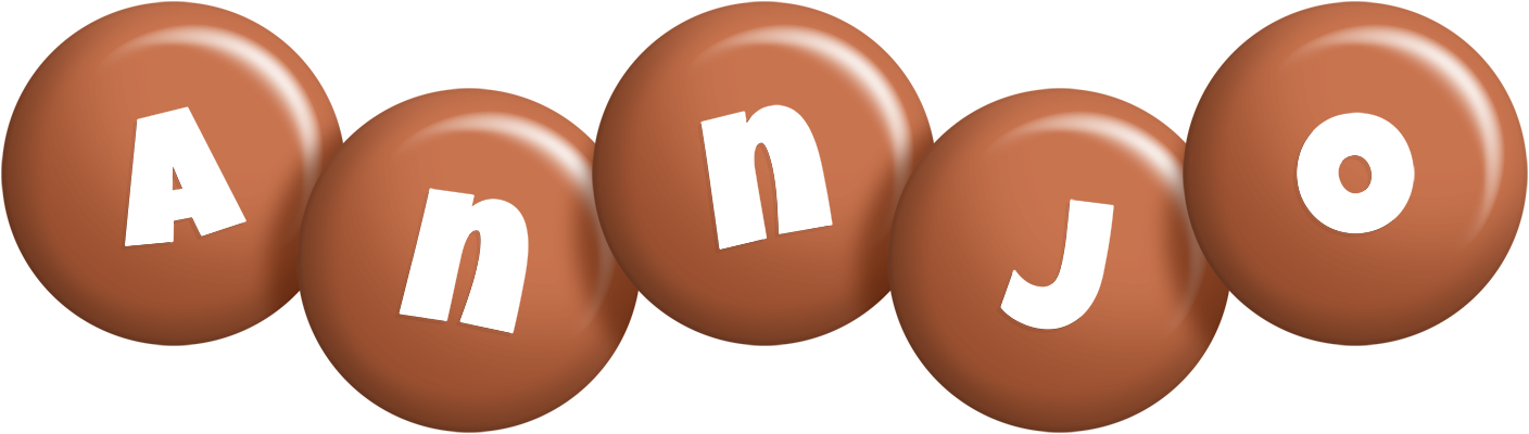 Annjo candy-brown logo