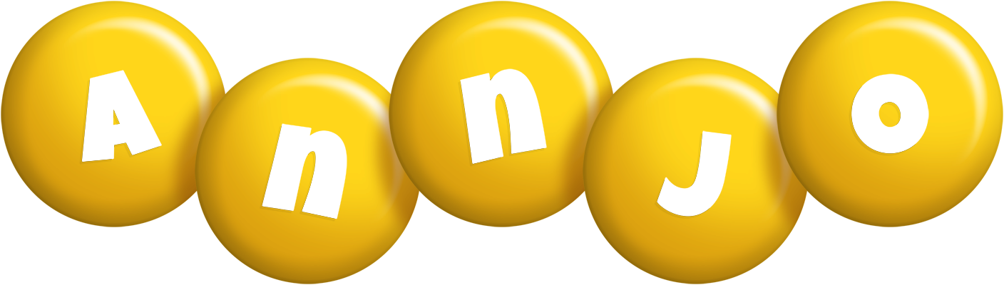 Annjo candy-yellow logo