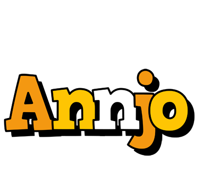Annjo cartoon logo