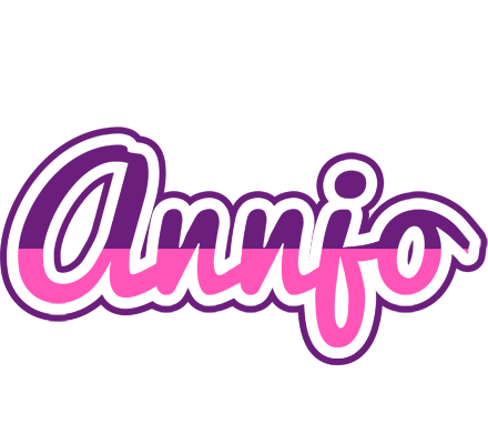 Annjo cheerful logo