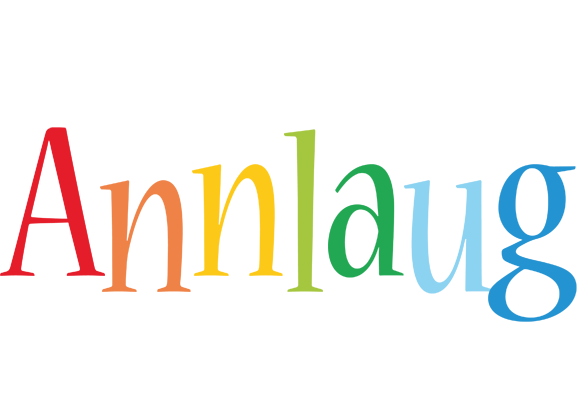 Annlaug birthday logo
