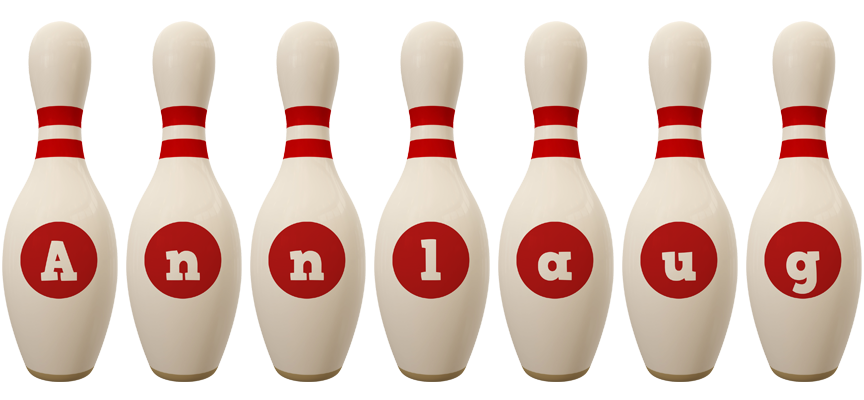 Annlaug bowling-pin logo