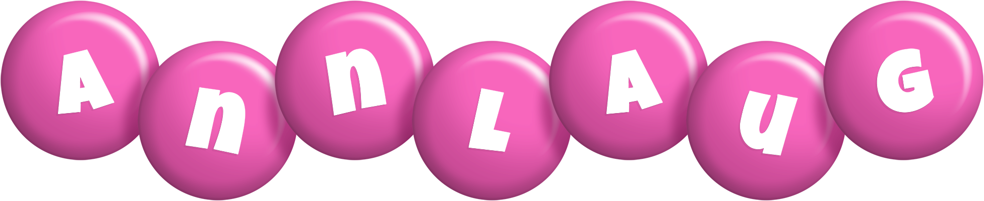 Annlaug candy-pink logo