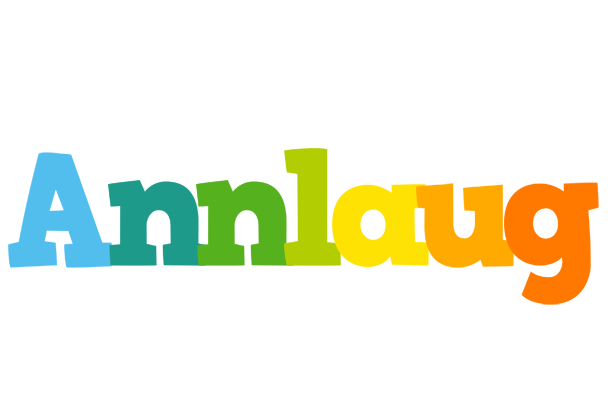 Annlaug rainbows logo