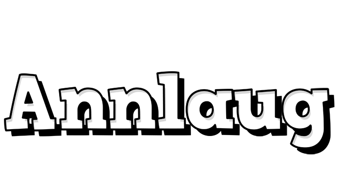 Annlaug snowing logo