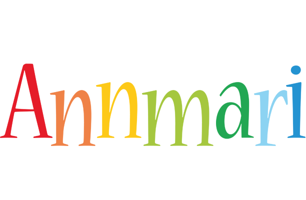 Annmari birthday logo
