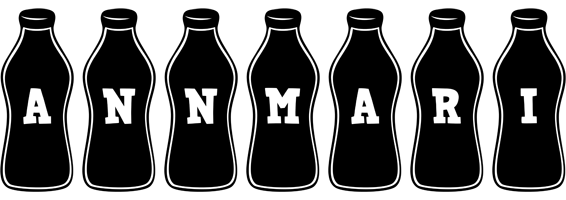 Annmari bottle logo