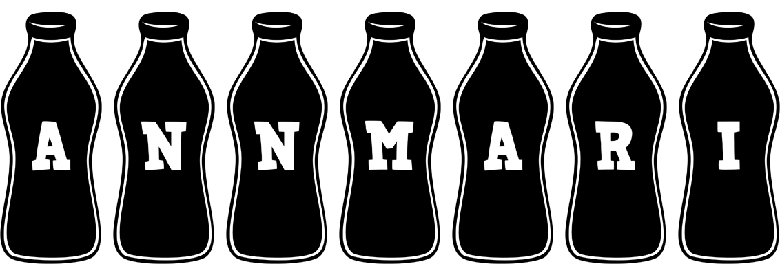 Annmari bottle logo