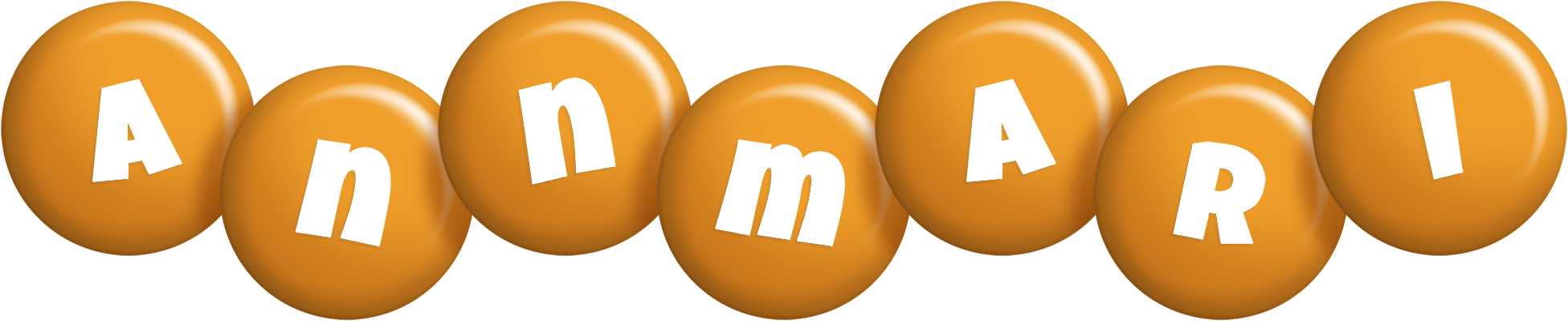 Annmari candy-orange logo
