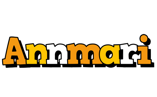 Annmari cartoon logo