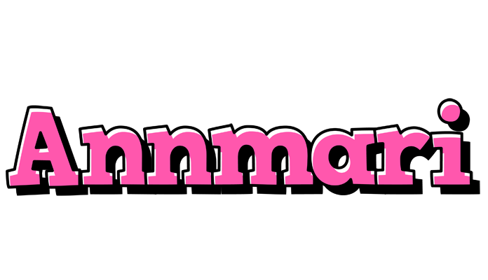 Annmari girlish logo