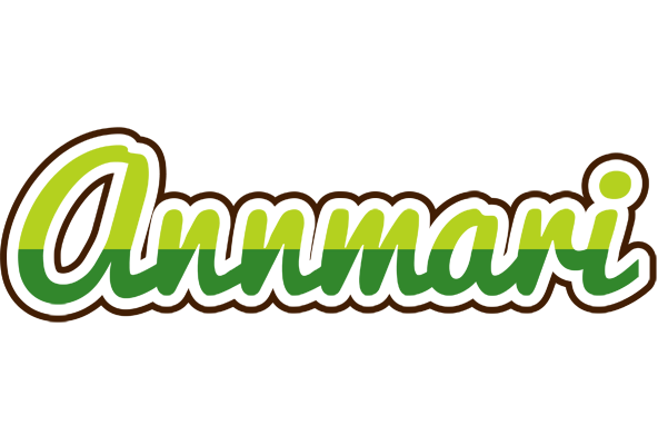 Annmari golfing logo