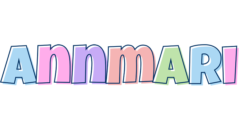 Annmari pastel logo