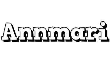 Annmari snowing logo