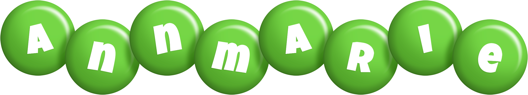 Annmarie candy-green logo