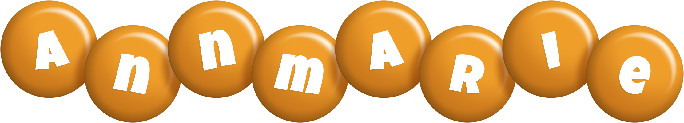 Annmarie candy-orange logo