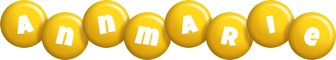 Annmarie candy-yellow logo