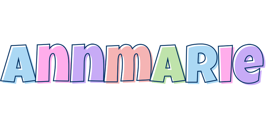Annmarie pastel logo
