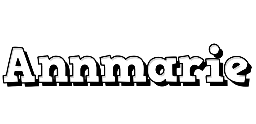Annmarie snowing logo