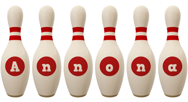 Annona bowling-pin logo