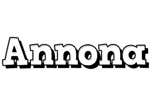 Annona snowing logo