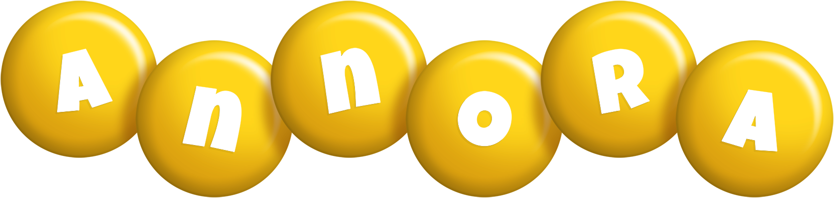 Annora candy-yellow logo