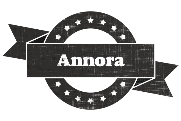 Annora grunge logo