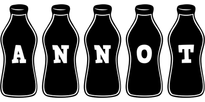 Annot bottle logo