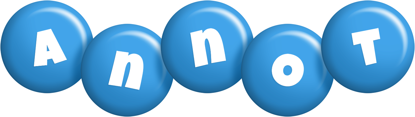 Annot candy-blue logo