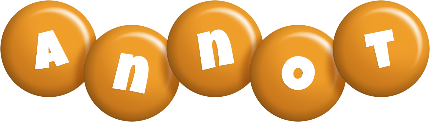 Annot candy-orange logo