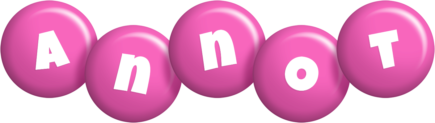 Annot candy-pink logo