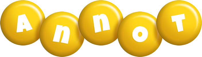 Annot candy-yellow logo