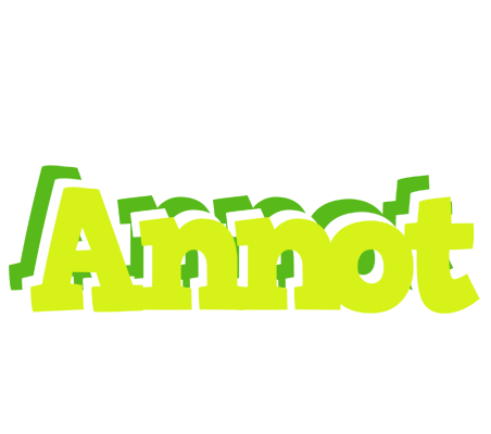 Annot citrus logo