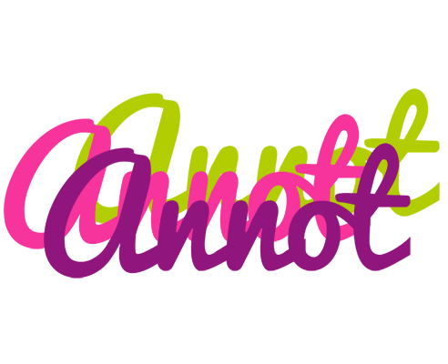 Annot flowers logo