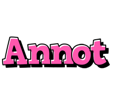 Annot girlish logo