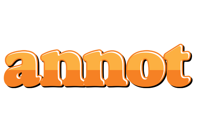 Annot orange logo