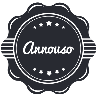Annouso badge logo