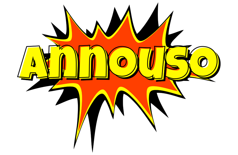 Annouso bazinga logo