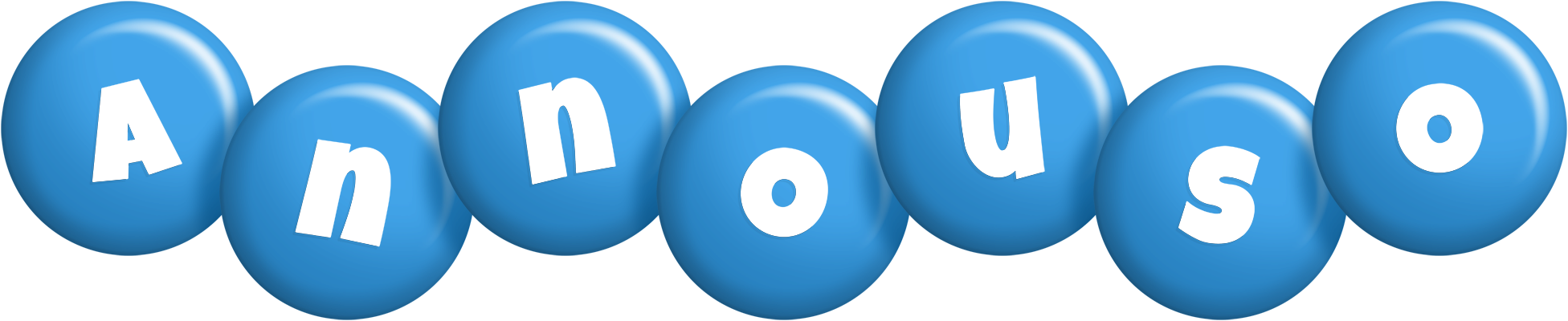 Annouso candy-blue logo