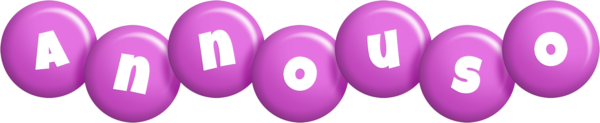 Annouso candy-purple logo