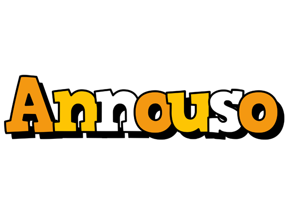 Annouso cartoon logo