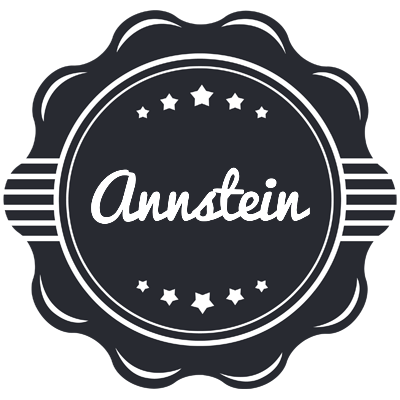 Annstein badge logo